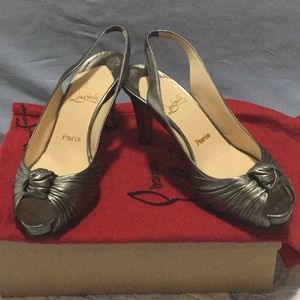 Miss Gres 90 Napa Laminators Slingbacks